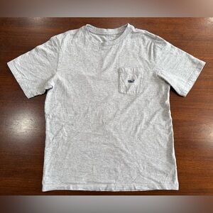 Vineyard Vines Kids Empire State Building Gray Short Sleeve Tee, Large